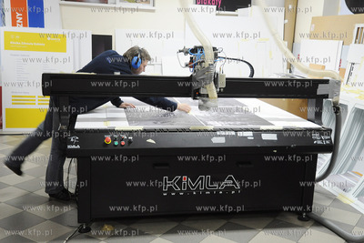 Drukarnia Digital Design w Cieplewie. 14.12.2010 Fot....