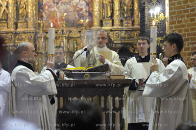 Msza Wieczerzy Panskiej w Wielki Czwartek w bazylice...