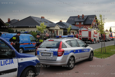 W Domu Opieki w Rumi doszlo do pozaru w pomieszczeniu...
