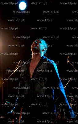 Koncert zespolu Cochise na terenie ogrodu kawiarni...