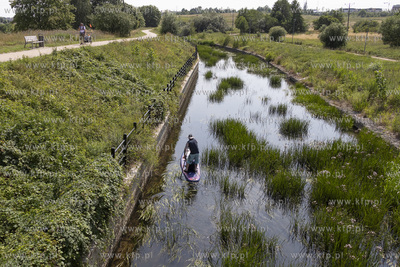 Spływ kanałem Raduni na desce SUP. 
6.07.2023
fot....