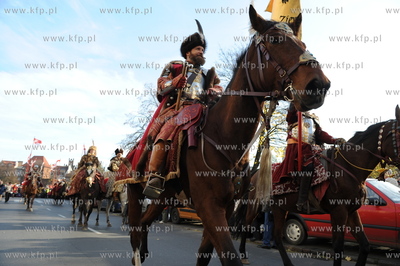 Gdansk, huczne obchody 90 rocznicy odzyskania niepodleglosci....