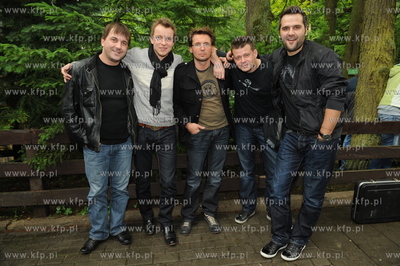 Top-Trendy, drugi dzień prób. Nz grupa Feel. 25.06.2009...