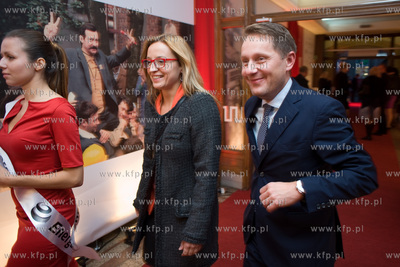 Pierwszy oficjalny polski pokaz filmu Andrzeja Wajdy...