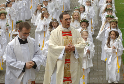 Przyjecie do Pierwszej Komunii Swietej w Koscierzynie...
