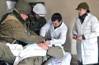 Rekonstrukcja bitwy w Ardenach przygotowana przez Muzeum...