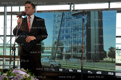 Gdansk, Wrzeszcz, al. Grunwaldzka. Uroczystosc zawieszenia...