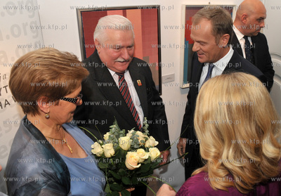 70 urodziny Lecha Walesy w oliwskim Palacu Opatow w...
