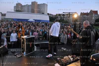 Festiwal Streetwaves w Gdansku Dolnym Koncert Wrzeszczu....