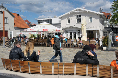 Sopot. Placyk za Spatife-em pomiedzy ul. Bohaterow...