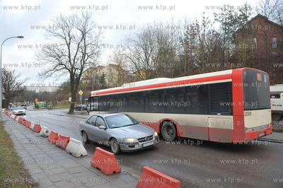 Gdansk Siedlce ul. Lostowicka pomiedzy dzielnicami...