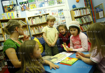 Sopot. Biblioteka Glowna przy ul. Obroncow Westerplatte....