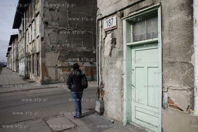 Gdansk. Domy przy ul. Marynarki Polskiej przeznaczone...