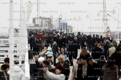 Sopot Tlumy na molo.
13.03.2011
fot. Krzysztof Mystkowski...