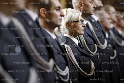 Gdańsk. Dwór Artusa. Święto Służby Więzienne...