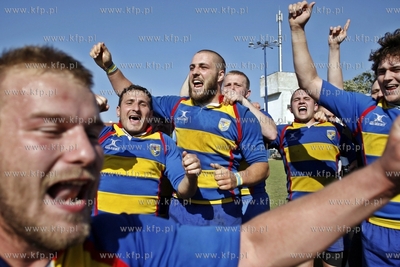 Sopot. I Liga Rugby. Mecz Ogniwo Sopot - Juvenia Krakow....