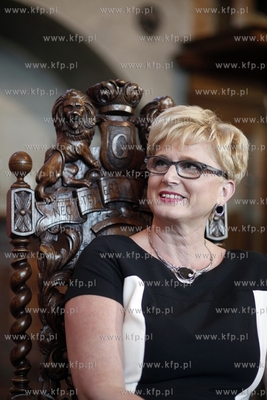 Gdansk. Dwor Artusa. Gala wreczenia Orlow Pomorskich...