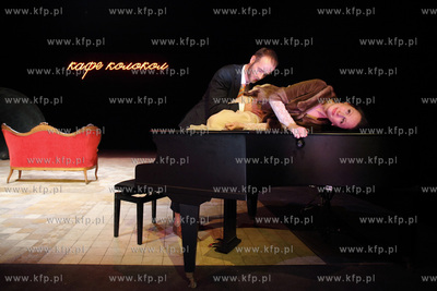 Scena Kameralna Teatru Wybrzeze w Sopocie. Proba medialna...