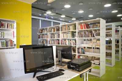 Przygotowania do otwarcia pierwszej gminnej Mediateki...