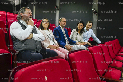 Konferencja dot. otwarcia klubu KOT (dawniej Rudy Kot)....