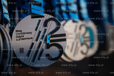 Bieg Urodzinowy w Gdyni. 09.02.2025 fot. Paweł Marcinko...