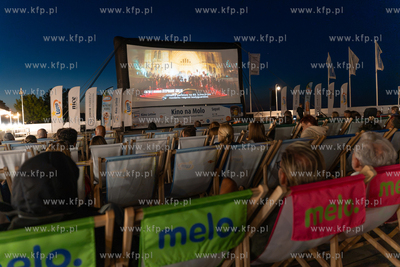 Kino Letnie na Molo w Sopocie w ramach Festiwalu Sopot...