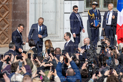 Wizyta Prezydenta Republiki Francuskiej Emmanuela Macrona...