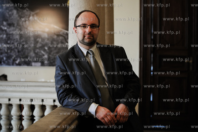 Gdansk. Nowy Ratusz. Sesja Rady Miasta Gdanska. 
Nz...