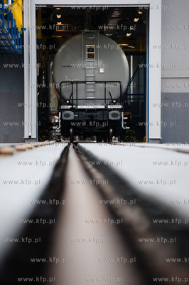 Gdansk. Bocznica Kolejowa Grupy Lotos S.A.. Uroczyste...