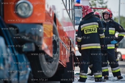 Gdansk. Teren bazy autobusowej ZKM przy ul. Hallera....