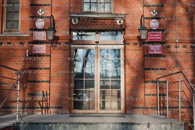 Gdansk. Budynek Sadu Rejonowego oraz Sadu Okregowego...