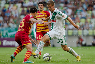 Gdansk. PGE Arena. Mecz o mistrzostwo Ekstraklasy....