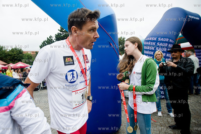 Gdansk. Targ Weglowy. Meta 51. Biegu Westerplatte.
Nz...