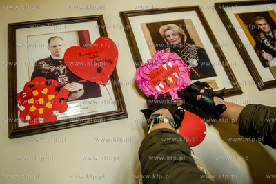 Gdansk. Podopieczni Palacu Mlodziezy wraz z rodzicami...