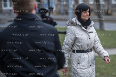 Gdansk. Nowy Port. Kandydaci do Rady Dzielnicy zwiazani...