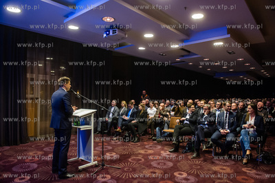 Gdańsk. Sala konferencyjna Hotelu Mercure Gdańsk....