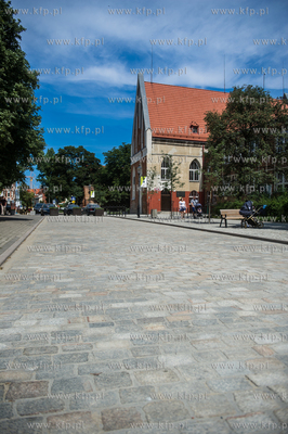 Gdańsk. Ulica Grobla. 18.07.2017 fot. Mateusz Ochocki...