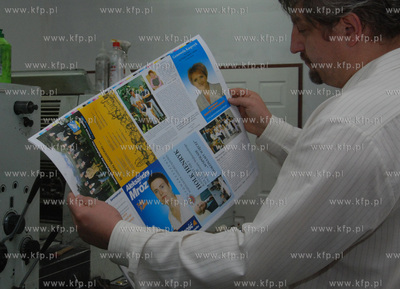Drukarnia BWM Studio w Rumi. Przygotowanie i druk materialow...