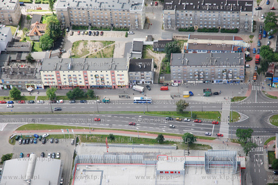 Gdynia z lotu ptaka. Nz. Kamienice przy ul. Morskiej
29.06.2007
Fot....