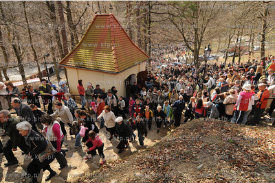 W scenerii Kaszubskiej Golgoty zostala odegrana Inscenizacja...
