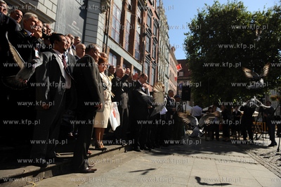 Gdansk. Dwor Artusa. 70 rocznica wybuchu II Wojny Swiatowej....