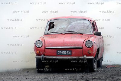 Plan zdjeciowy filmu o masakrze robotnikow na Wybrzezu...