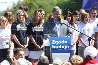 Rewal Bronislaw Komorowski kandydat na Prezydenta RP...