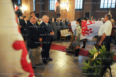 Gdansk. Bazylika sw Brygidy. Msza sw  w intencji zmarlego...