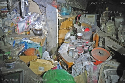 Sopot. Ulica 3 Maja nr 5. Pozar na 2 pietrze kamienicy...