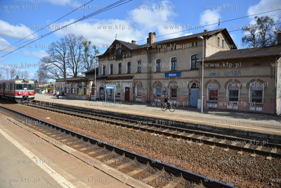Dworzec PKP w Redzie. 20.04.2013 fot. Andrzej J. Gojke...