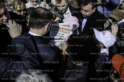 Tczew. Spotkanie kandydata PiS na prezydenta RP, Andrzeja...