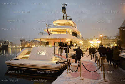 Prezentacja super jachtu ACE 03.12.2022 / fot. Jacek...