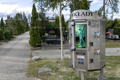 Automaty do wkładów do zniczy tzw. wkładomaty na...