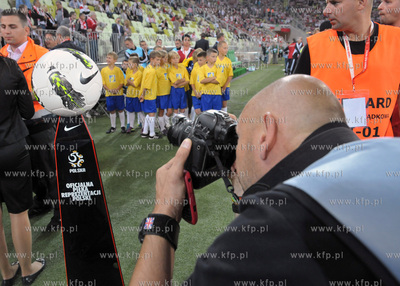 Gdansk. Stadion pilkarski PGE Arena. Mecz towarzyski...